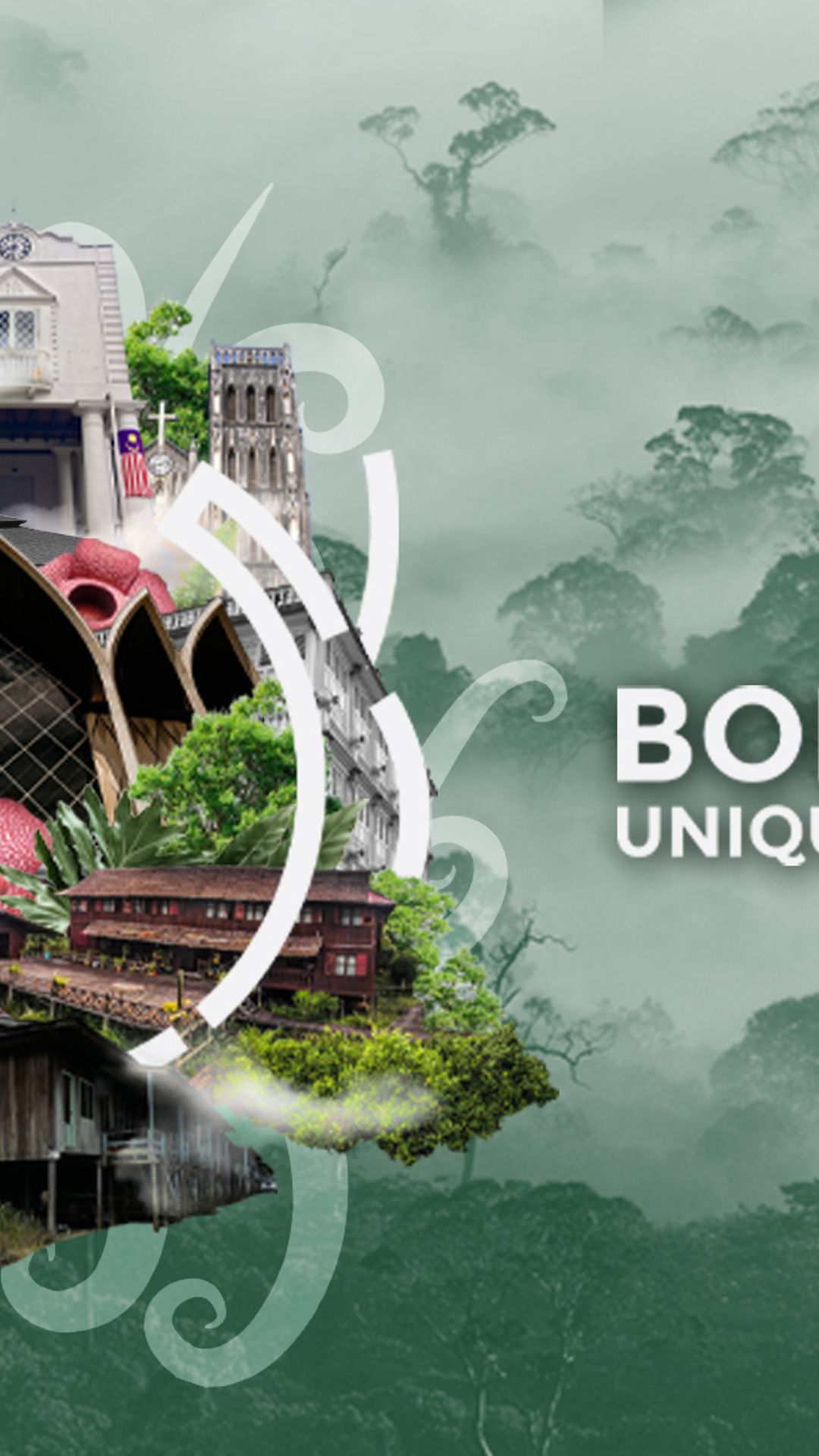 Borneo's Unique Building